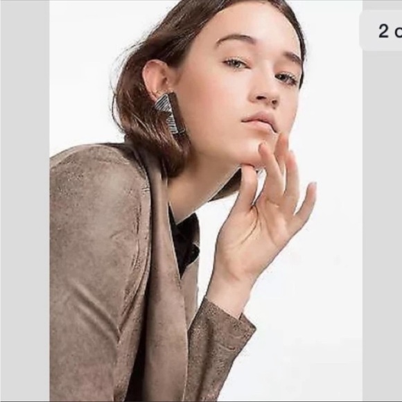 Zara Faux Suede Leather Moto Jacket - Picture 10 of 12